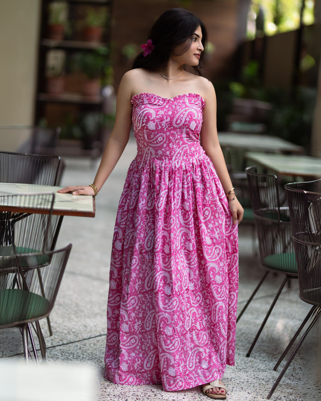 Floral Fantasy Maxi Dress