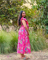 Pink Paradise Ruffle Dress