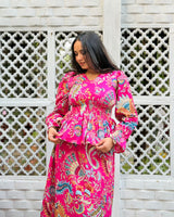 Rani Bloom Peplum Co-Ord Set