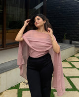Rosé Flow Cape Set