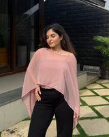 Rosé Flow Cape Set