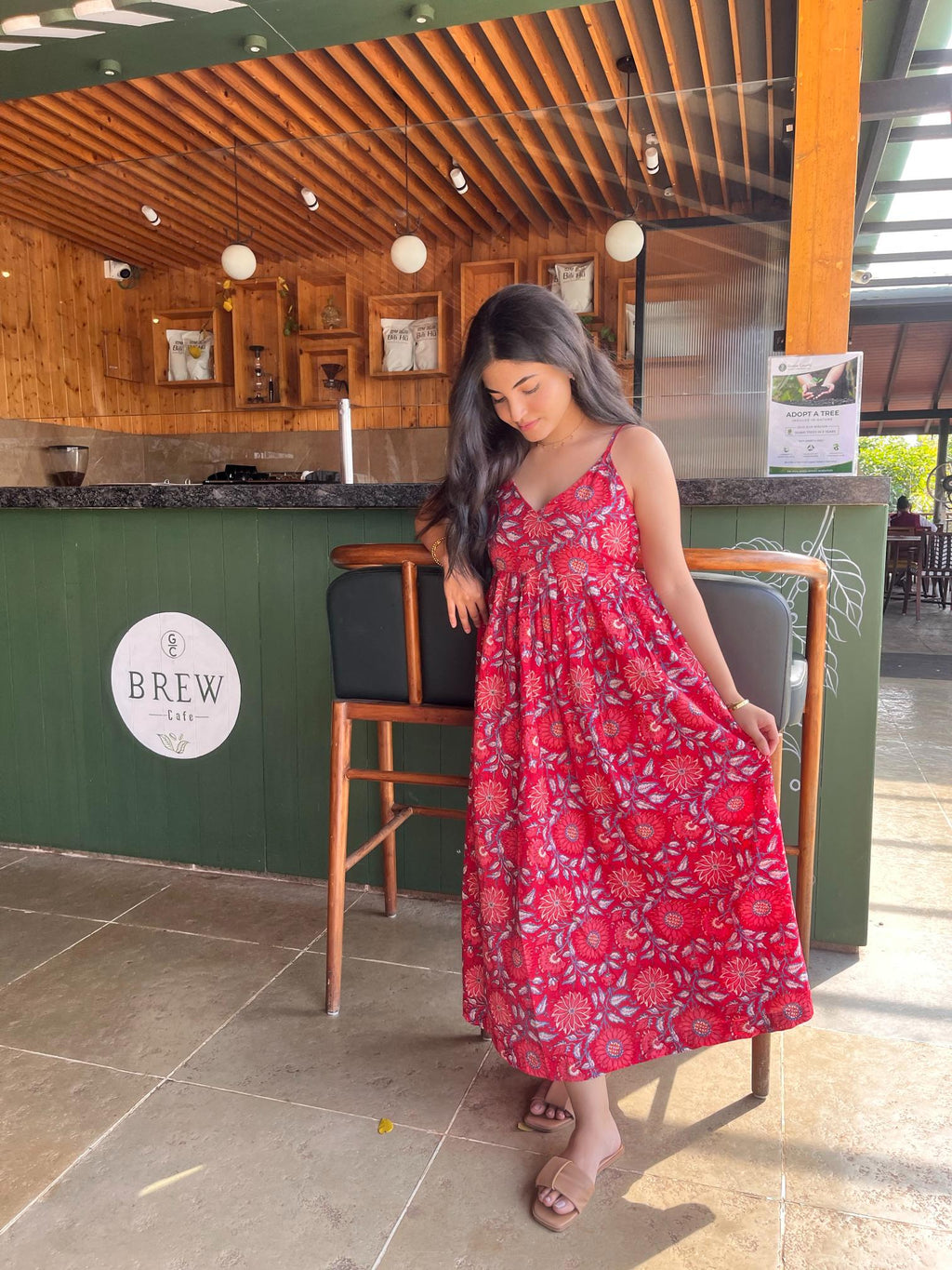 Ruby Blossom Dress