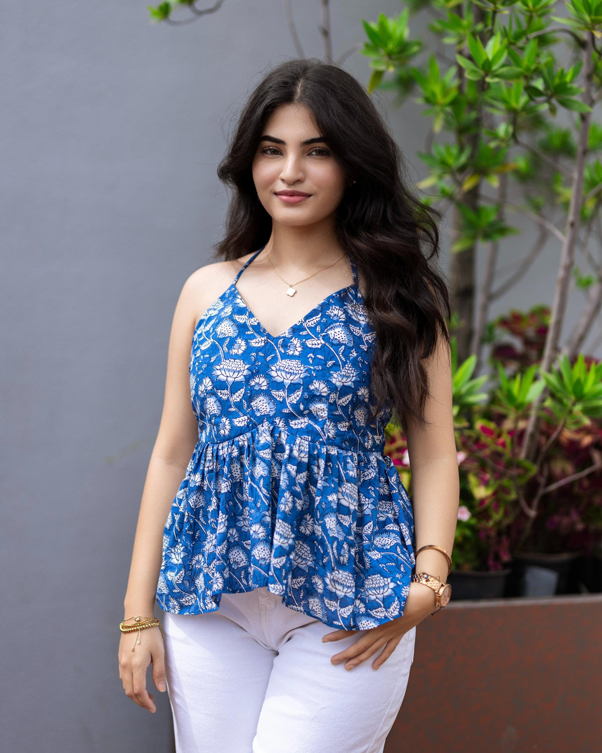 Azure Bloom Top