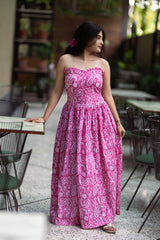 Floral Fantasy Maxi Dress