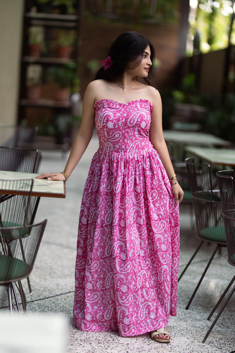 Floral Fantasy Maxi Dress