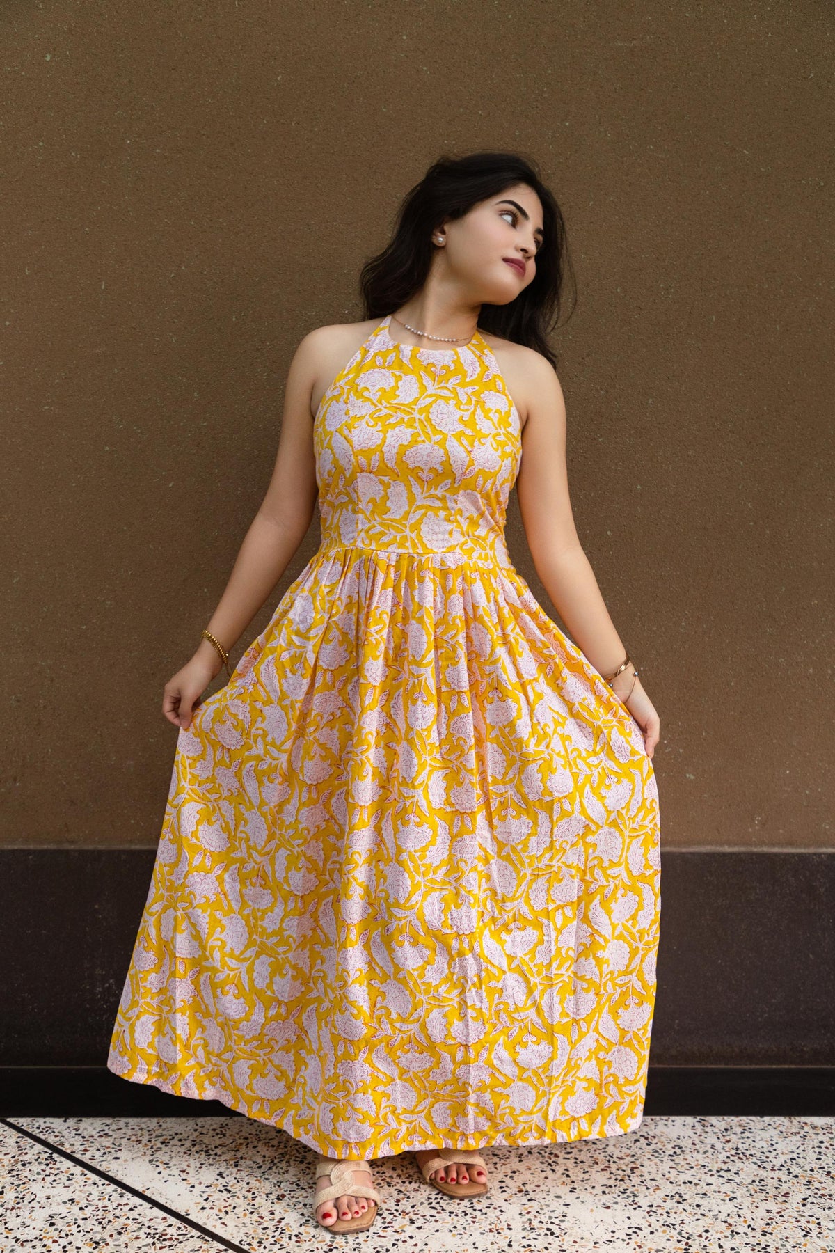 Daisy Delight Maxi Dress